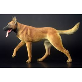 Malinois ty7pe 2 - statue de chien à accrocher au mur Art Dog FR