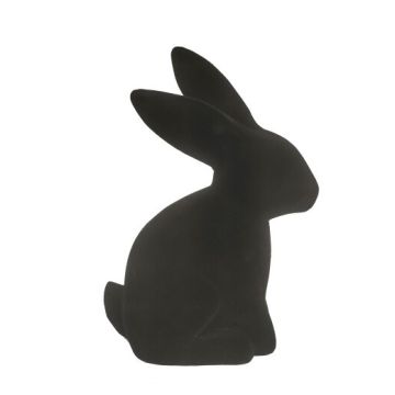 Easter bunny black 18cm