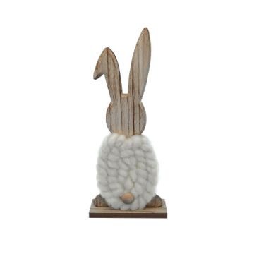 Easter bunny with wool 30cm