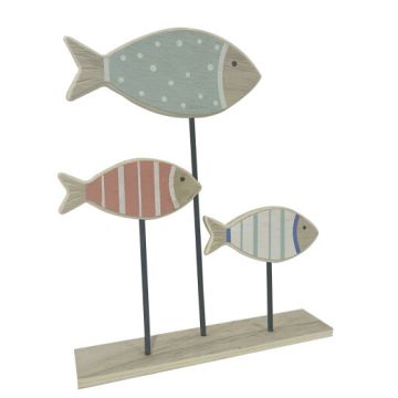 Décoration marine poissons 30cm