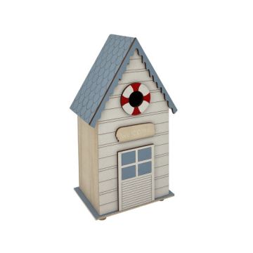 Marine decoration beach house white 22cm