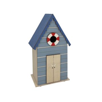 Marine decoration beach house blue 22cm