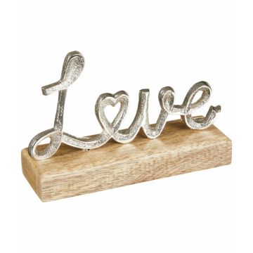 Decoration Display stand "LOVE "Metal lettering 10.5x6cm
