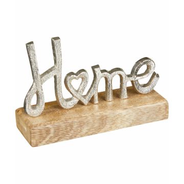 Decoration Display stand "Home "Metal lettering 10.5x6cm