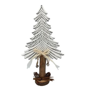 Christmas decoration stand-up fir tree 28cm wooden decoration