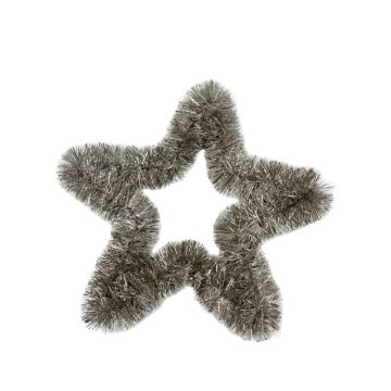 Weihnachtsdekoration zum Aufhängen Stern ca.39cm gold