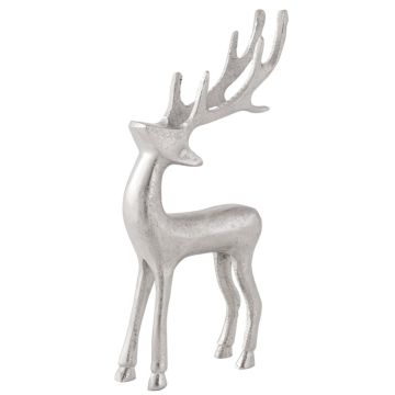 Christmas decoration stand metal deer 22cm