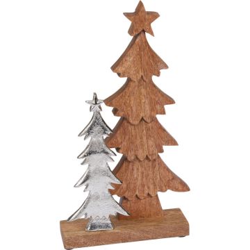 Christmas decoration stand fir trees 28cm