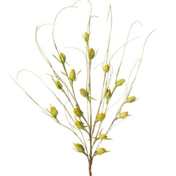 Spring branch, artificial flower, yellow/green 45cm