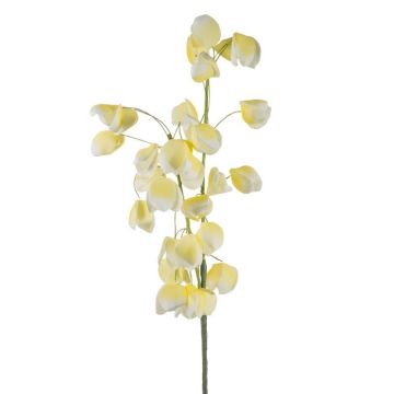 Artificial flower, yellow/white 67 cm