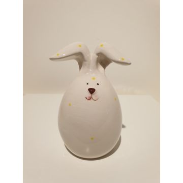 Easter bunny ceramic figurine 12 cm
