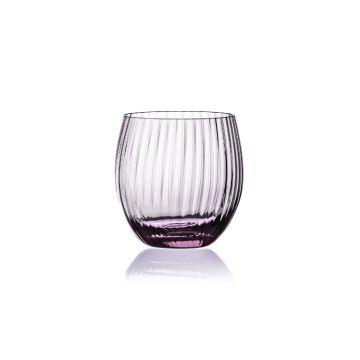 Crystal glass/ water glass 520ml ametyst "Tethys Colors"
