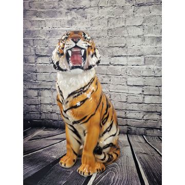 Tiger sitting ca92 cm natural look