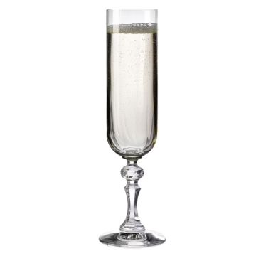 Premium Champagner Gläser, Paris, Krosno, Set 4xStück, 220ml inkl. Premium Verpackung