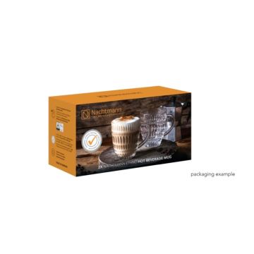 Nachtmann Ethno Barista Kaffeebecher Set x2 Gläser 392ml
