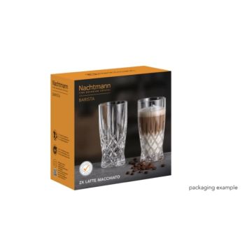 Nachtmann Noblesse Barista Latte Macchiato Set x2 Gläser 434ml
