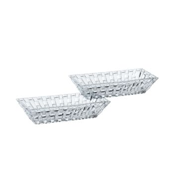 Nachtmann Bossa Nova kleine rechteckige Schalen Set (2xStück)