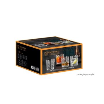 Nachtmann Bossa Nova Whisky Tumbler Set x4 Gläser 330ml
