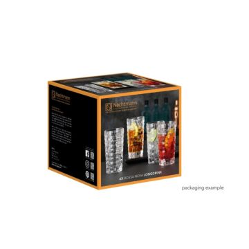 Nachtmann Bossa Nova Longdrinkglas Set x4 Gläser 330ml