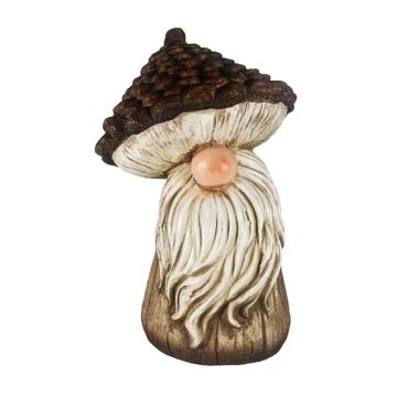 Herbstdekoration großer Keramik Gnom 