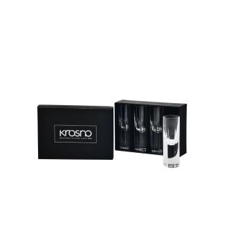 Schnaps-Set, Krosno Gothic, Kristall Set: 4xStück , 4x30 ml inkl. Premium Verpackung