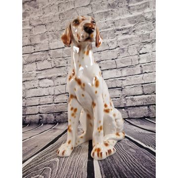 Dalmatiner lemon sitzend Porzellanfigur ca.58cm