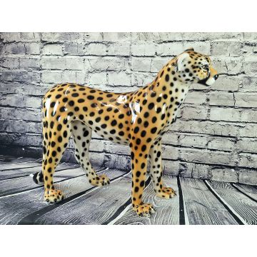 Cheetah standing 86x70cm natural look - February '24 available again