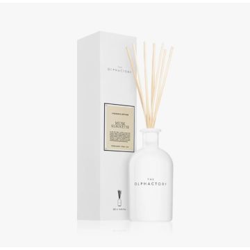 Duft-Diffuser, Raumduft "The Olphactory White Isignia", 250ml Musk Silhouette Ambientair Bergamotte Iris Moschus