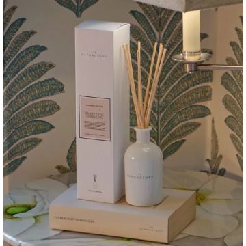 Duft-Diffuser, Raumduft "The Olphactory White Isignia", 250ml Majestic Symphony Ambientair Leder, Patchouli, weißes Holz