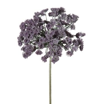 Artificial flower as dried, purple 66 cm