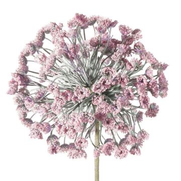 Artificial flower as dried, pink 66 cm