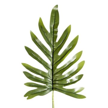 Palm leaf, green, 104cm x 29cm, made of plastic
