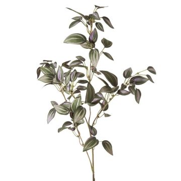 Branche avec feuillage, fleur artificielle, verte pour décorer