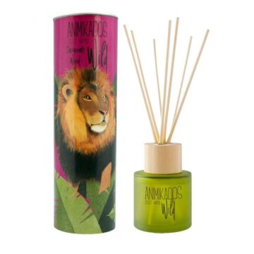 Fragrance diffuser, "Wild", "Lion, Savannah Wood", 100ml Ambientair
