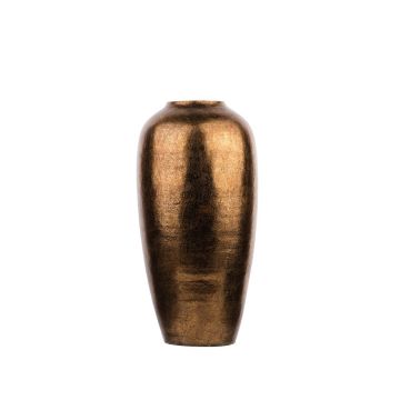 Floor vase 60x31x31cm, decorative, antique gold