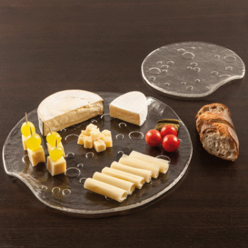 Cheese plate Ø 330 mm, Glasi Hergiswil