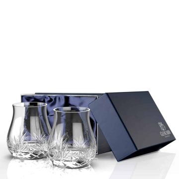 Glencairn Mixer Set x2, Cut Glas, das Original 350ml inkl. Premium Geschenkverpackung