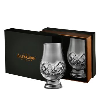 Glencairn 2xSet,Cut-Whisky-Glass, l'original 170ml incl. emballage cadeau