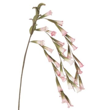 Flower garland, pink, 100 cm