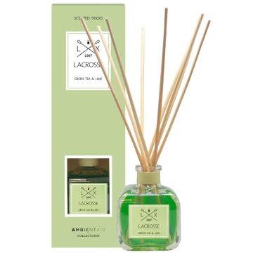 Ambientair Lacrosse, Fragrance Diffuser, Lacrosse Green Tea & Lime, 100ml, Green Tea Fragrance