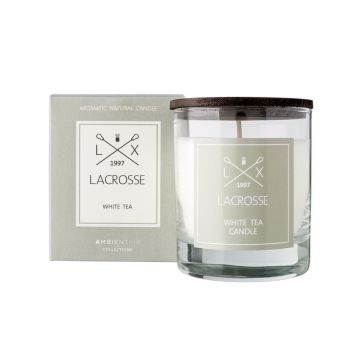 Scented candle, Ambientair Lacrosse, Lacrosse White Tea, 40h, white tea fragrance