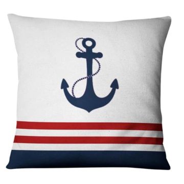 Marine decoration cushion cover 45x45cm