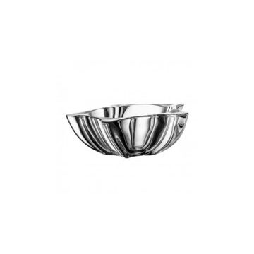"Yoko" bowl, Bohemian crystal, solid, 21 cm