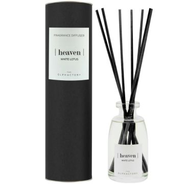 Duft-Diffuser, (heaven) White Lotus, "The Olphactory Black",100ml Ambientair