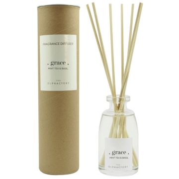 Fragrance diffuser, (grace) Mint Tea & Basil, "The Olphactory", 100ml Ambientair