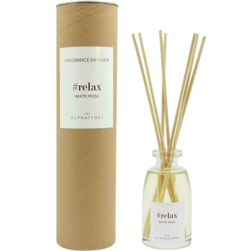 Fragrance diffuser, (relax) White Musk, "The Olphactory", 100ml Ambientair