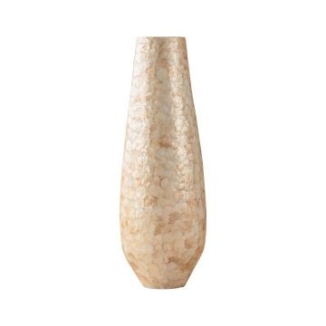 Keramikvase, 120 cm, Handgemacht, mit Perlenmasse (limitiert)