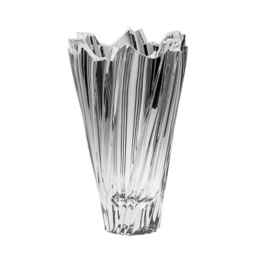 "Ikaros" crystal vase, 30.50 cm, Bohemian crystal, solid