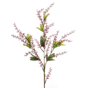 Artificial flower, flower bush, pink, 74 cm