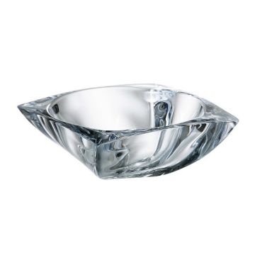 "Arezzo" bowl, Bohemian crystal, solid, bowl for snacks 32 cm